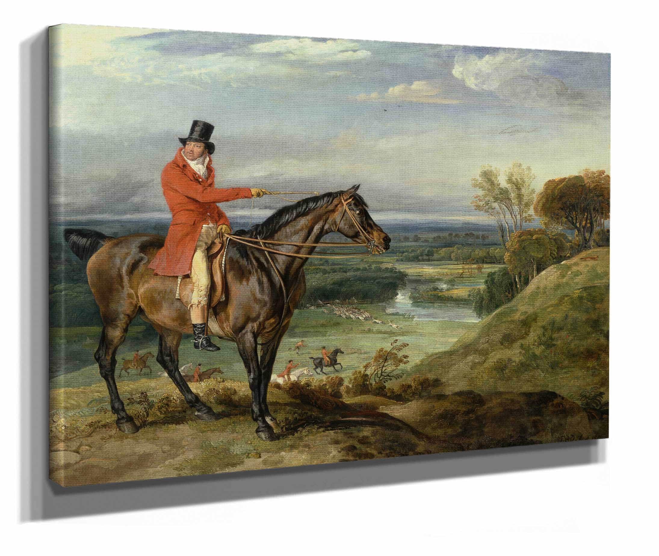 Theophilus Levett And A Favorite Hunter by James Ward - Image 2