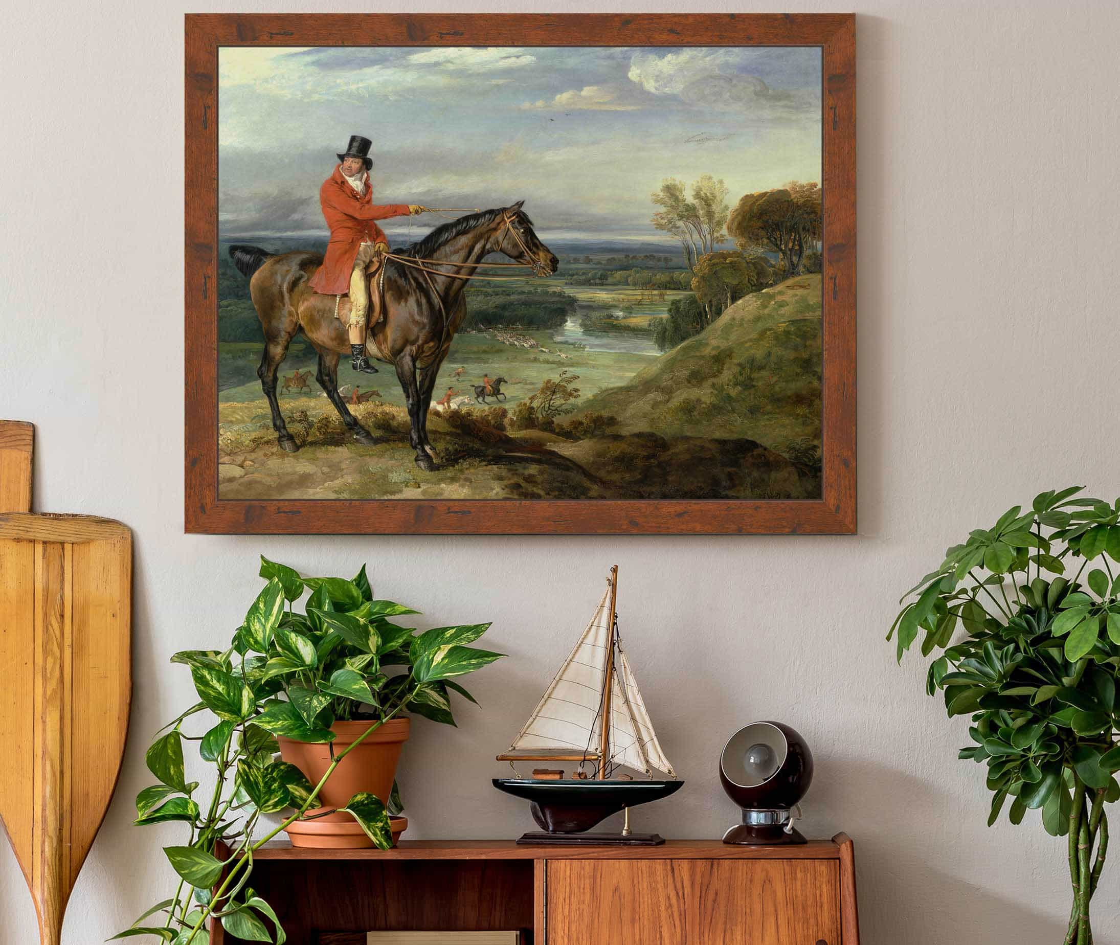 Theophilus Levett And A Favorite Hunter by James Ward - Image 3