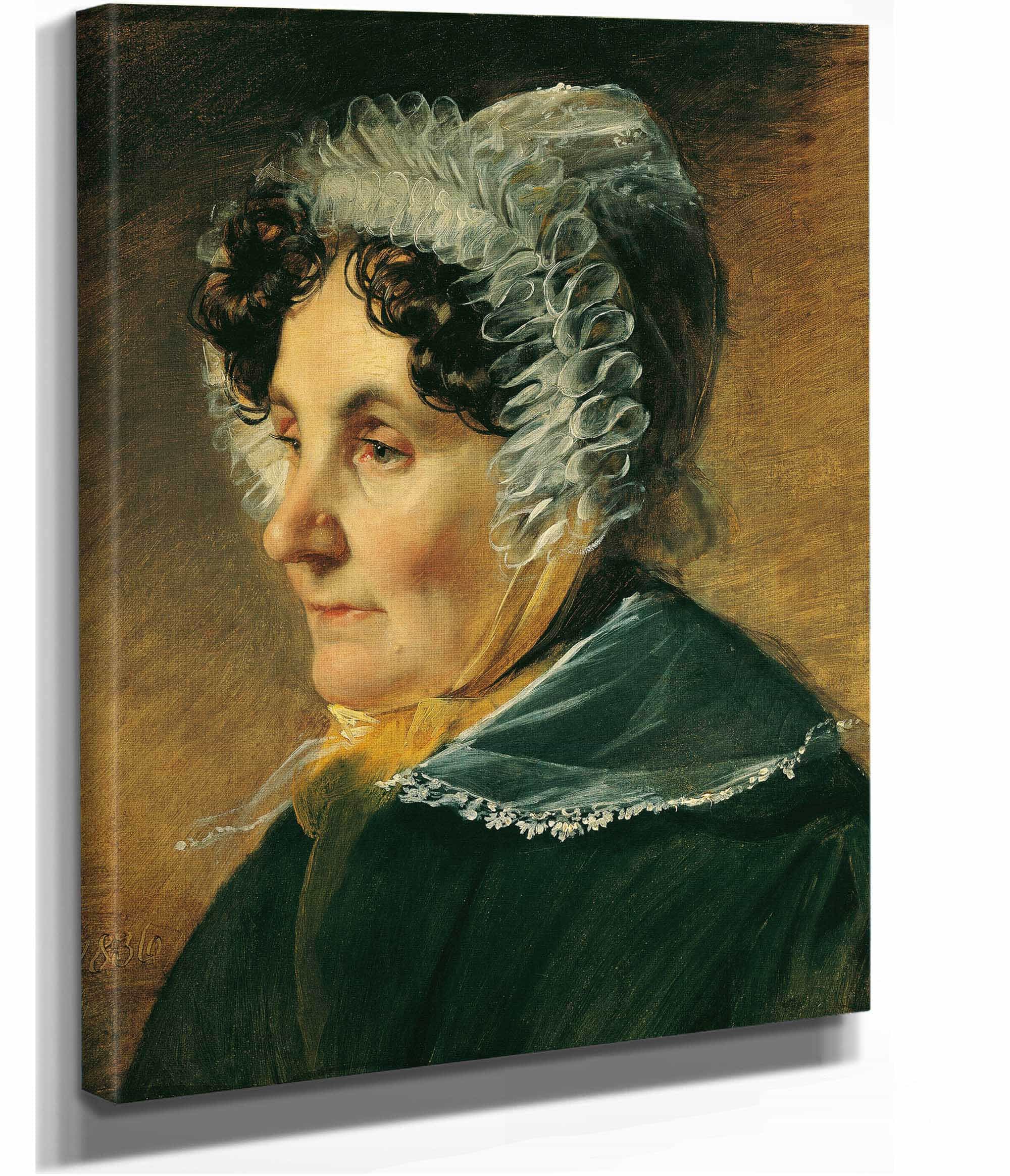 Theresia Amerling Mutter Des Kunstlers by Friedrich Von Amerling - Image 2