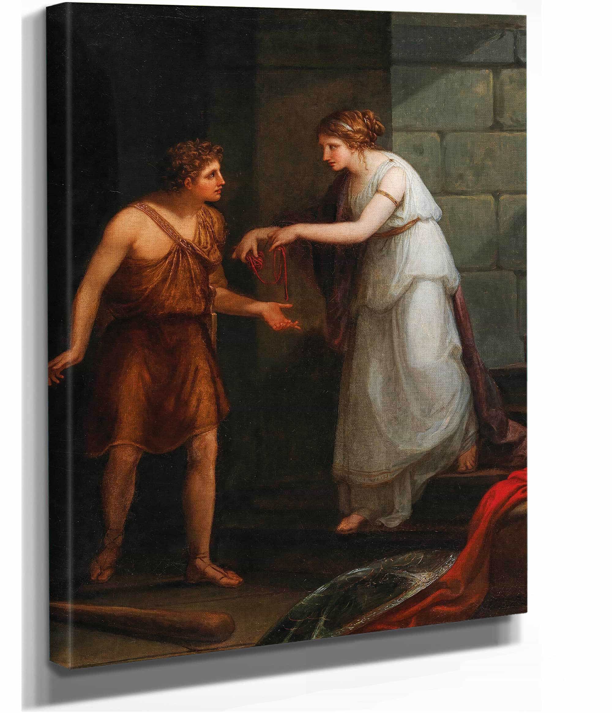 Theseus And Ariadne by Angelica Kauffmann - Image 2