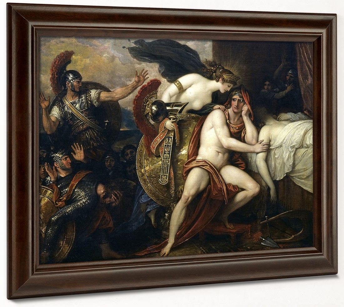 Thetis Bringing Armor To Achilles By Benjamin West - Image 6