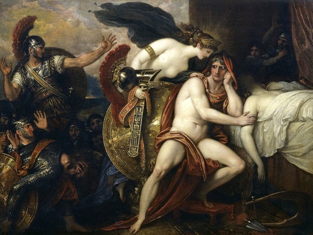 Thetis Bringing Armor To Achilles By Benjamin West - Image 7