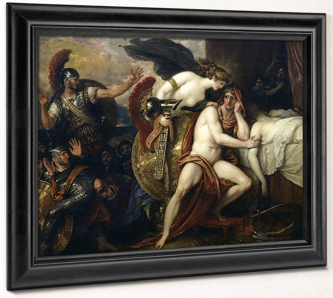 Thetis Bringing Armor To Achilles By Benjamin West - Image 8