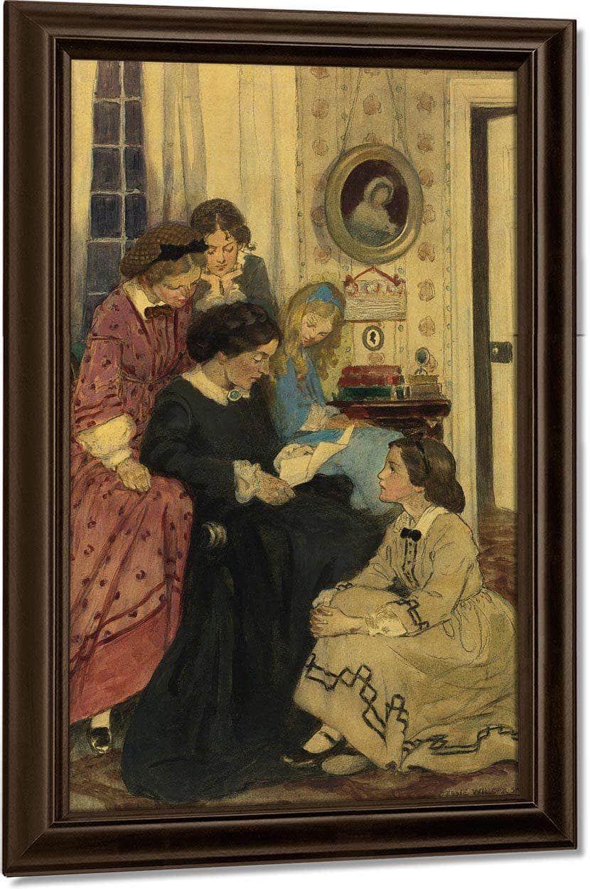 They All Drew To The Fire By Jessie Willcox Smith - Image 5