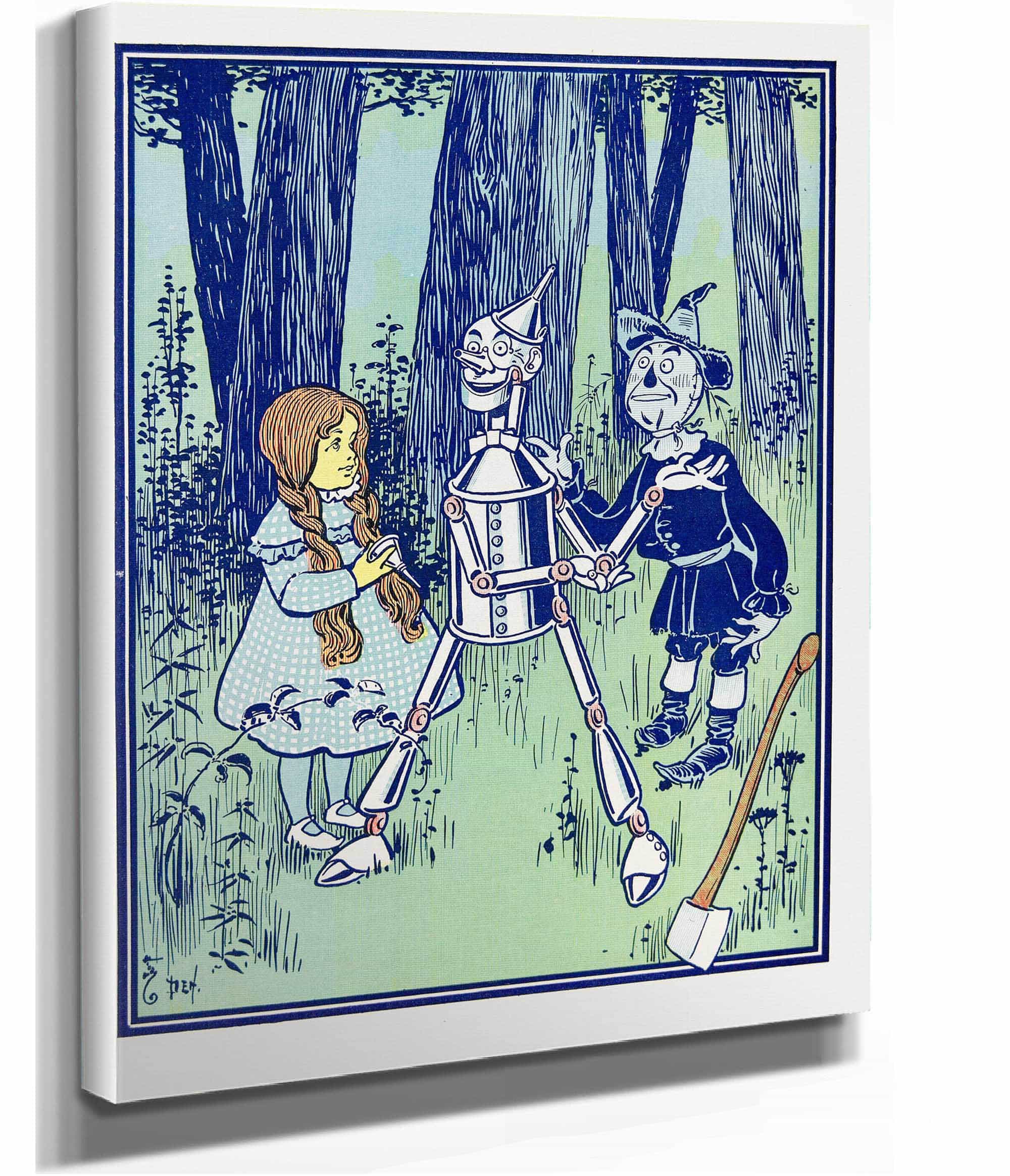 This Is The Great Comfort Said The Tin Woodman by William Wallace Denslow - Image 2