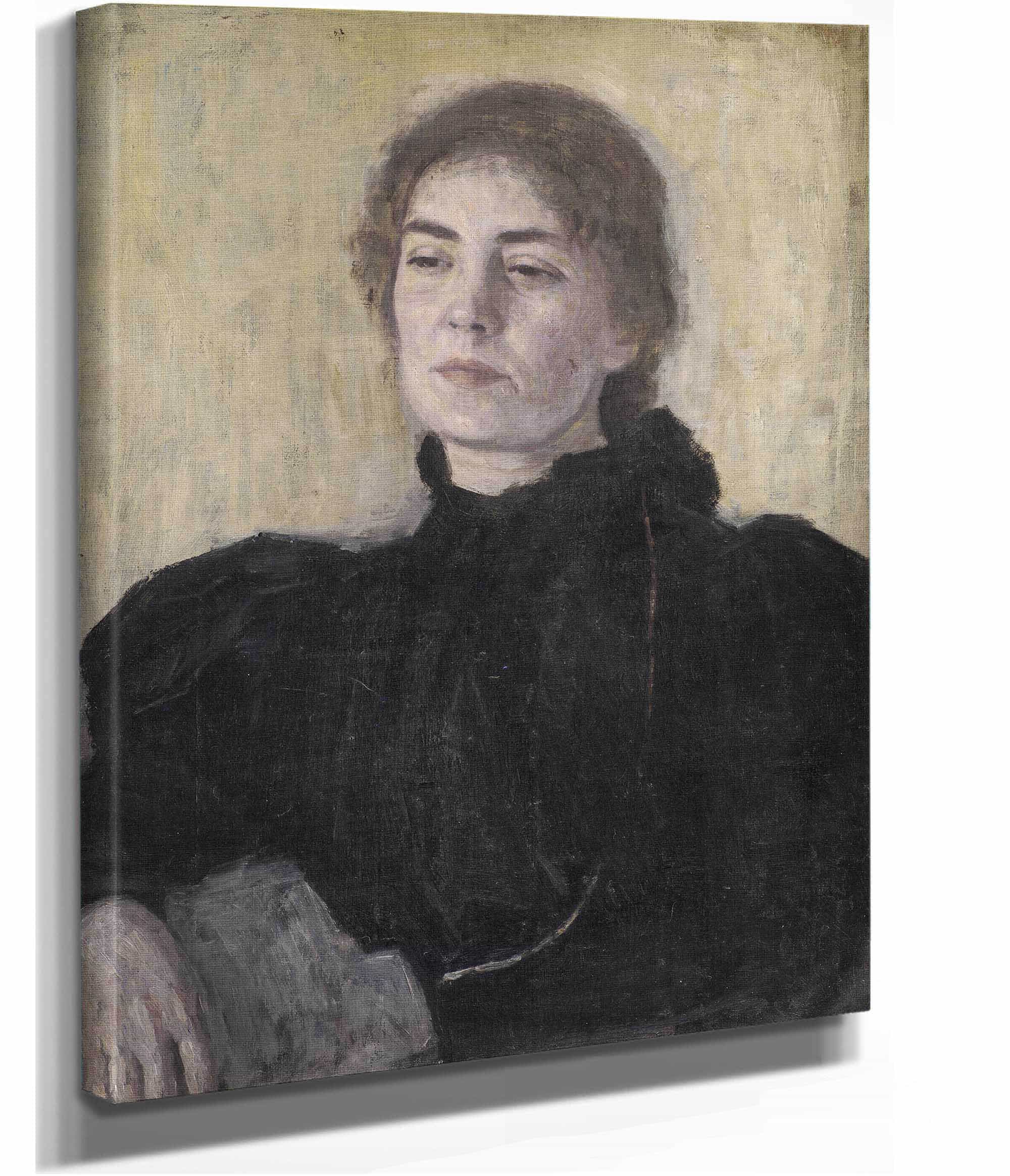 Thora Bendix Nee Anne Victoria Sundberg by Vilhelm Hammershoi - Image 2