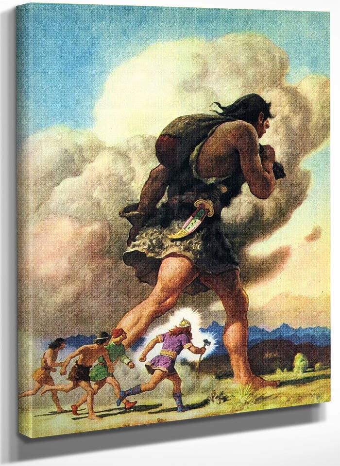 Thors Journey By NC Wyeth