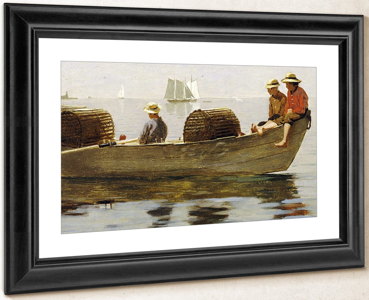 Three Boys In A Dory By Winslow Homer - Image 4