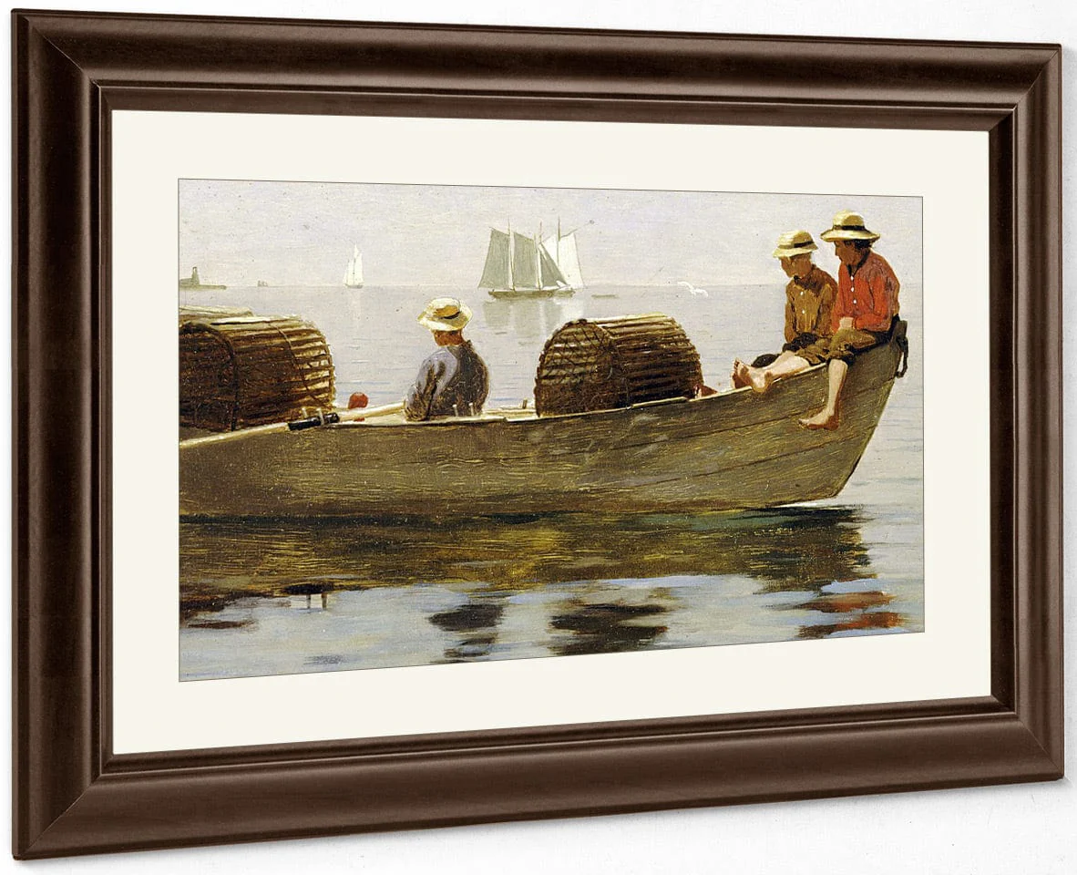 Three Boys In A Dory By Winslow Homer - Image 5