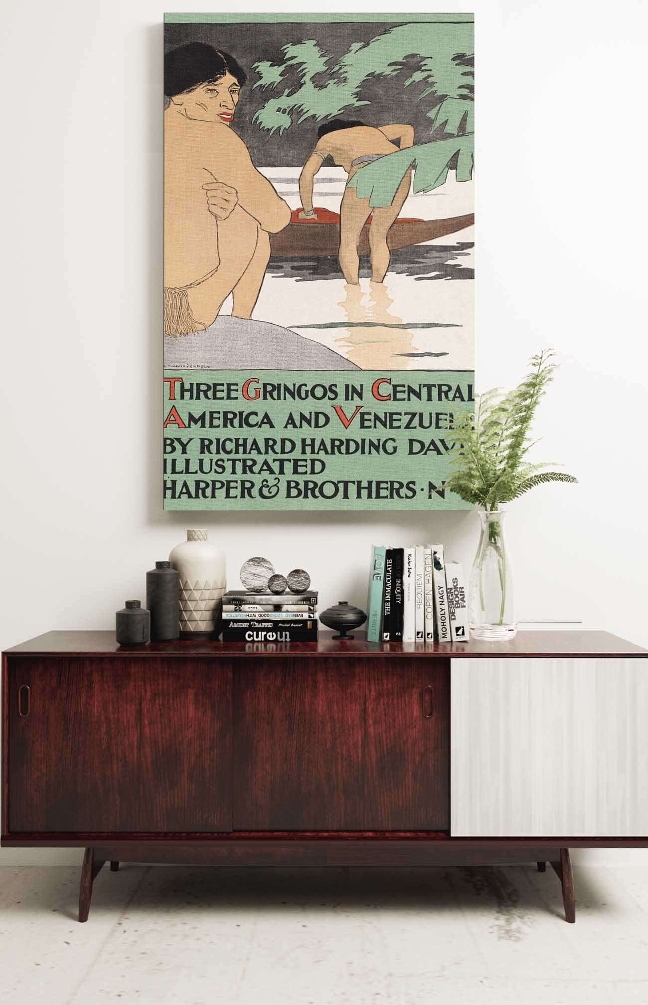Three Gringos In Central America & Venezuela By Richard Harding Davis by Edward Penfield - Image 2