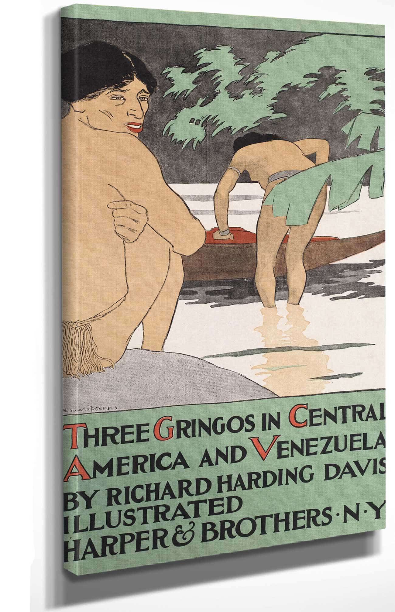 Three Gringos In Central America & Venezuela By Richard Harding Davis by Edward Penfield - Image 4