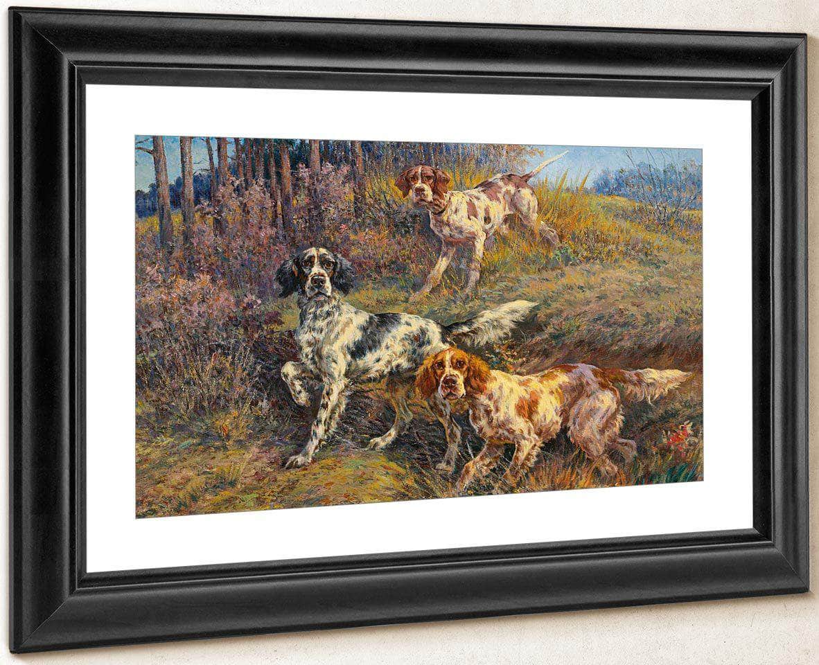Three Hunting Dogs By Edmund Henry Osthaus - Image 4