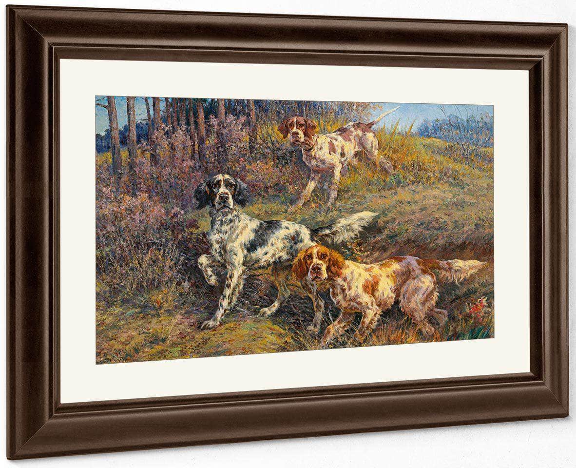 Three Hunting Dogs By Edmund Henry Osthaus - Image 5