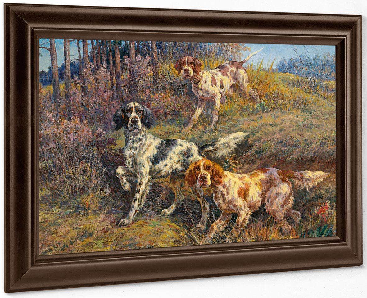 Three Hunting Dogs By Edmund Henry Osthaus - Image 6