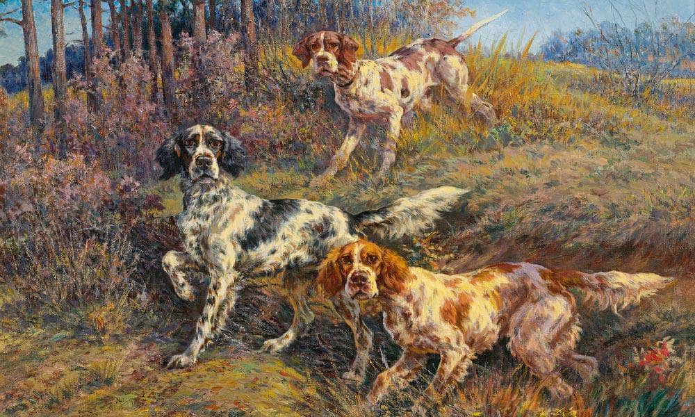 Three Hunting Dogs By Edmund Henry Osthaus - Image 7