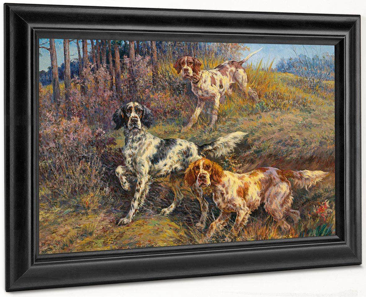 Three Hunting Dogs By Edmund Henry Osthaus - Image 8