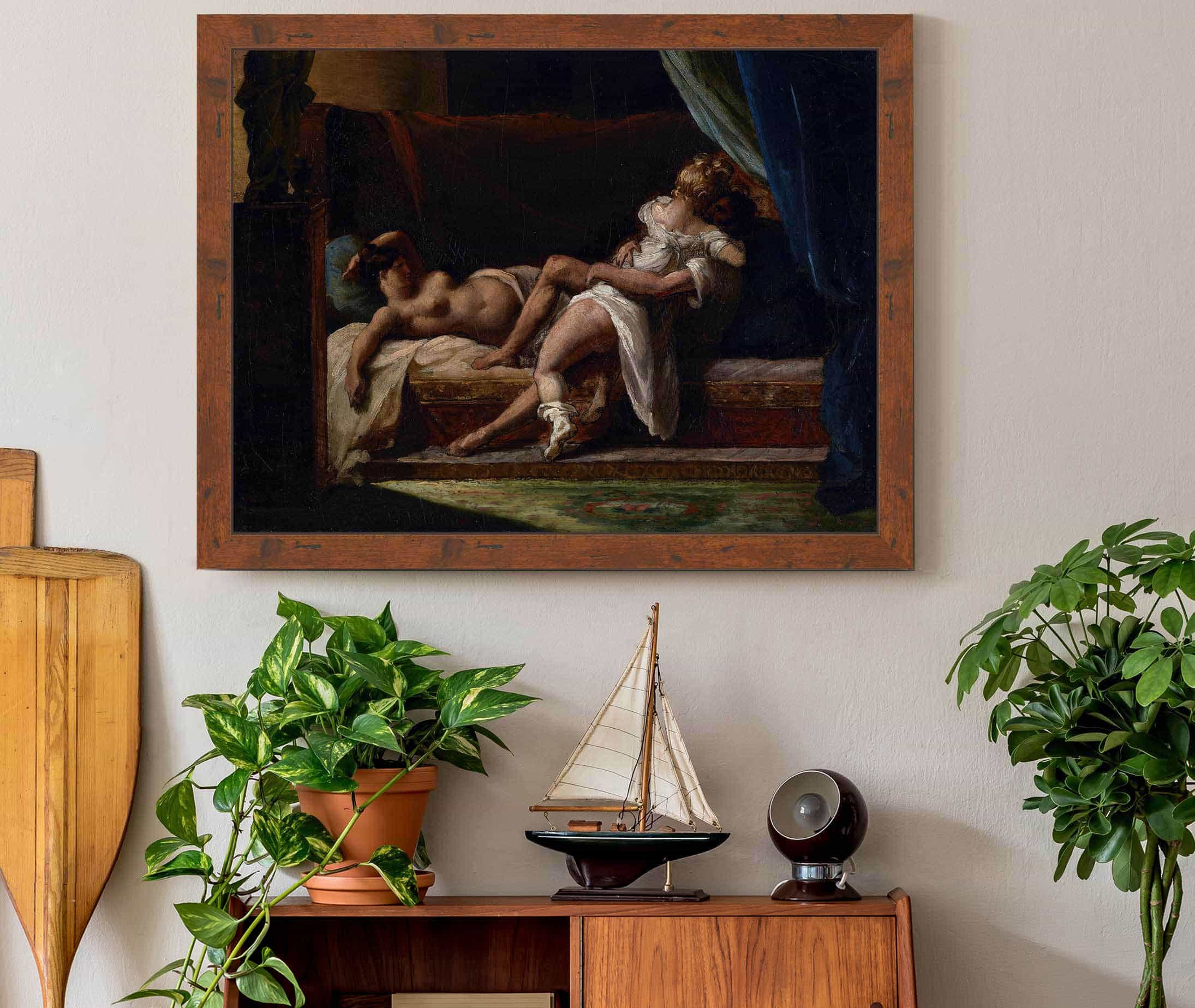 Three Lovers by Theodore Gericault - Image 2