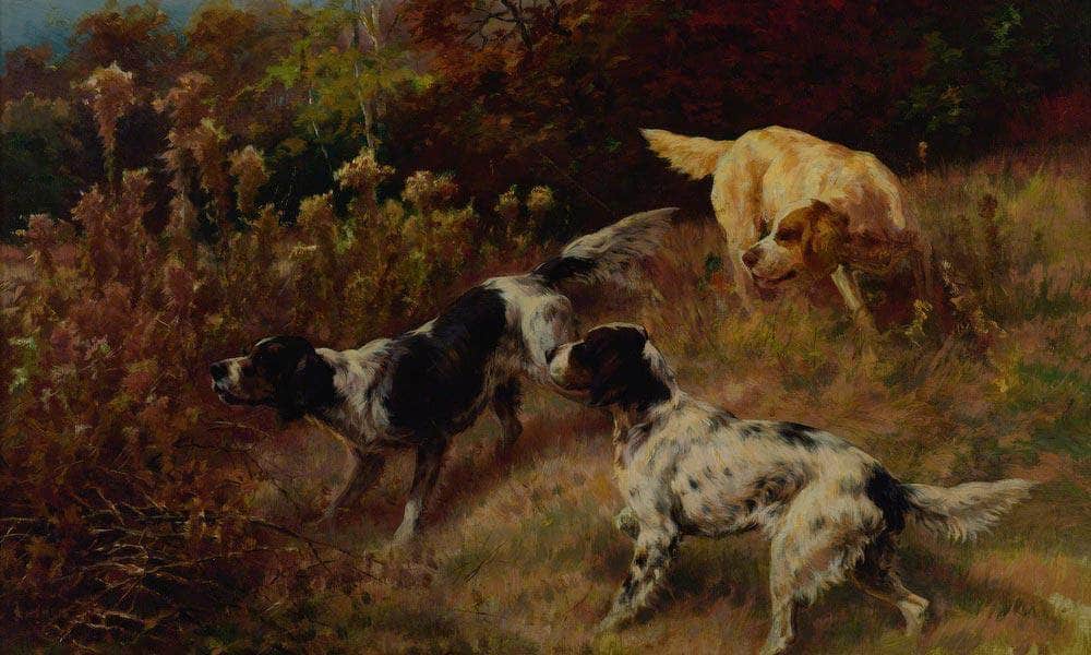 Three Setters On The Hunt By Edmund Henry Osthaus - Image 6