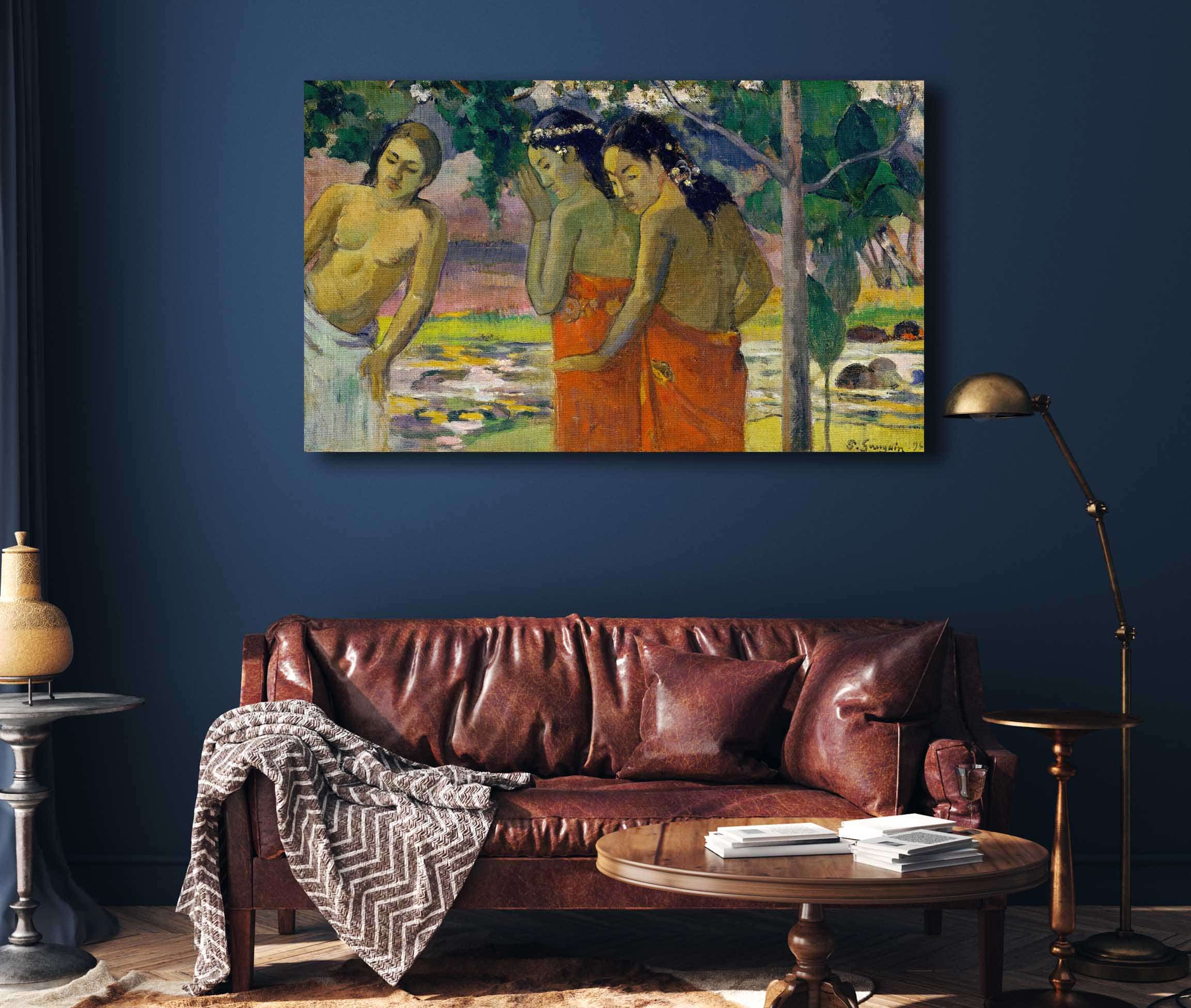 Three Tahitian Women by Paul Gauguin - Image 4