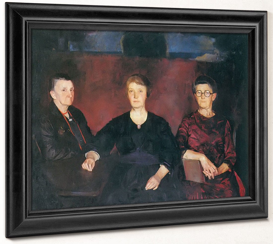 Three By Women By Of By Provincetown By Charles By Hawthorne - Image 6