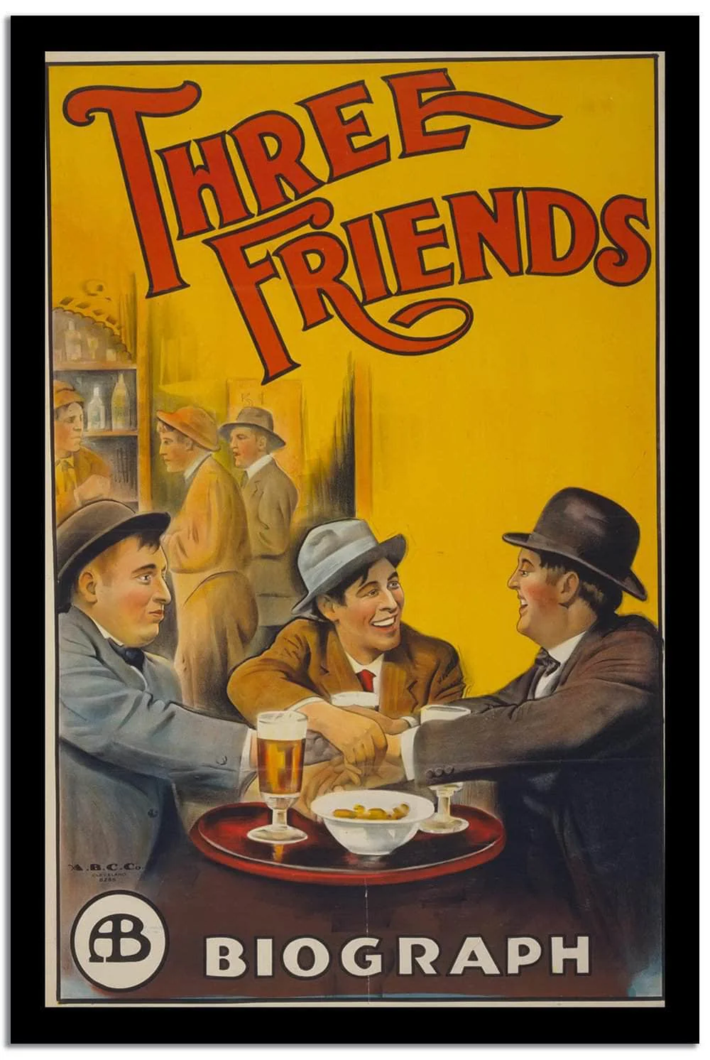 Three Frends Wpa Vintage Advertising - Image 2