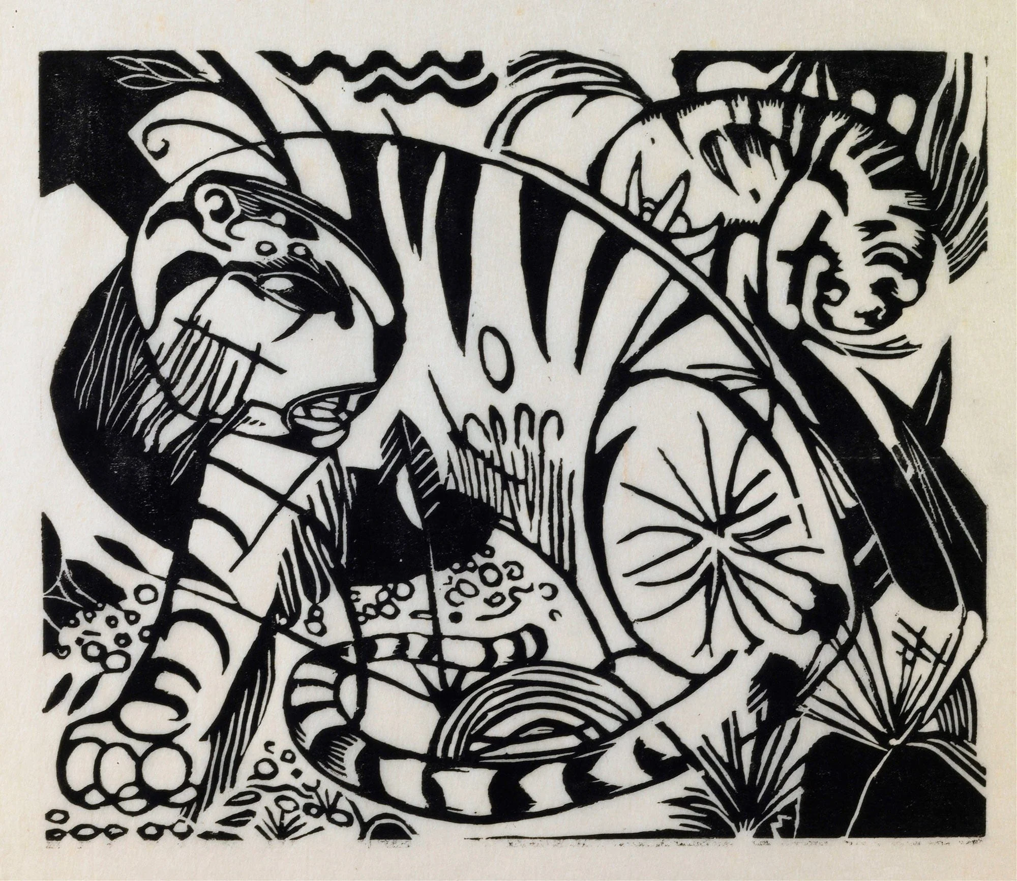 Tiger by Franz Marc - Image 4