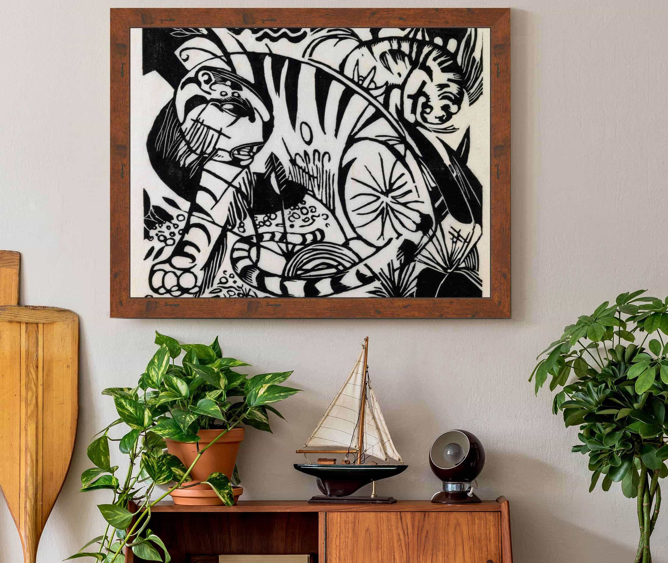 Tiger by Franz Marc - Image 6