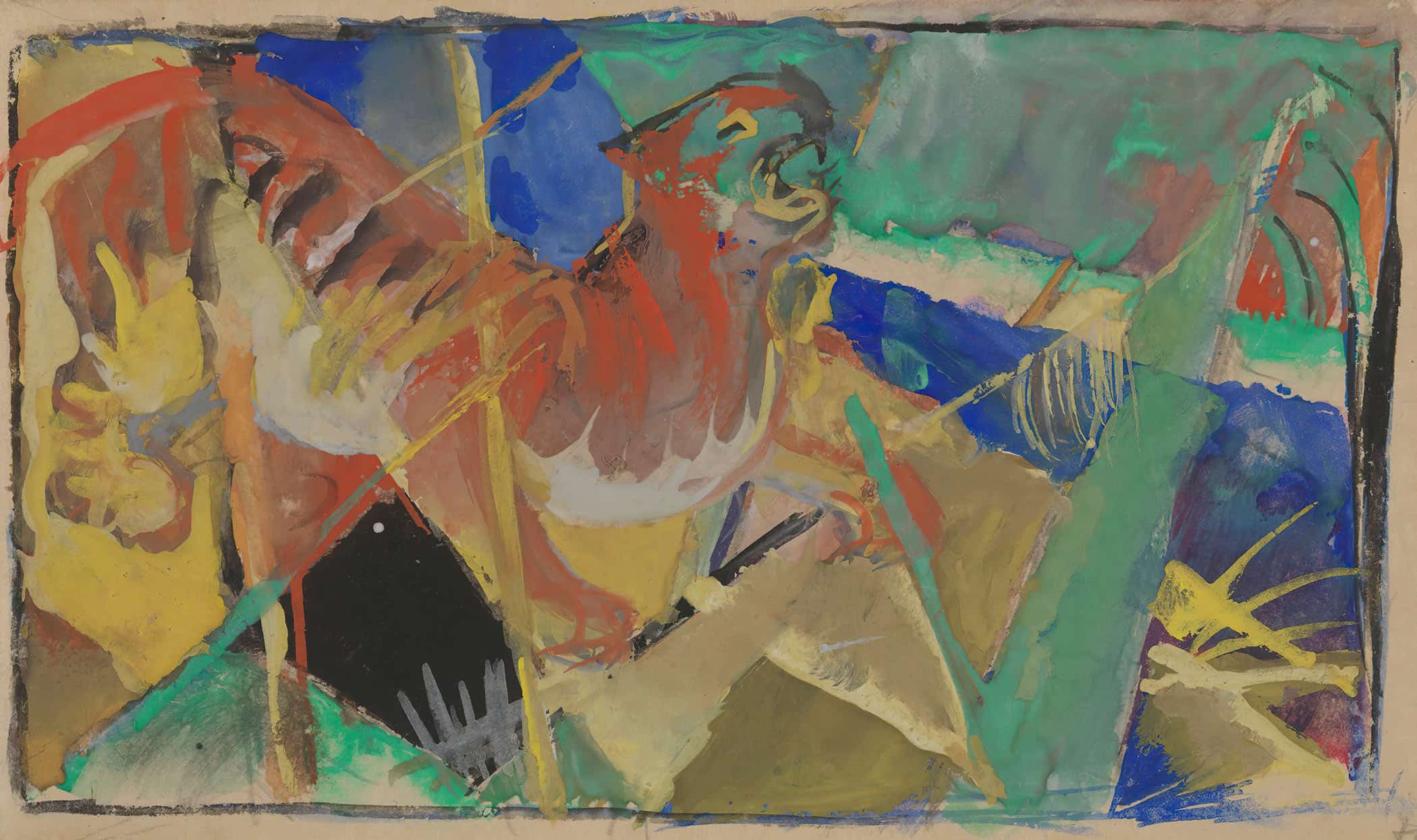 Tiger In The Jungle by Franz Marc - Image 2