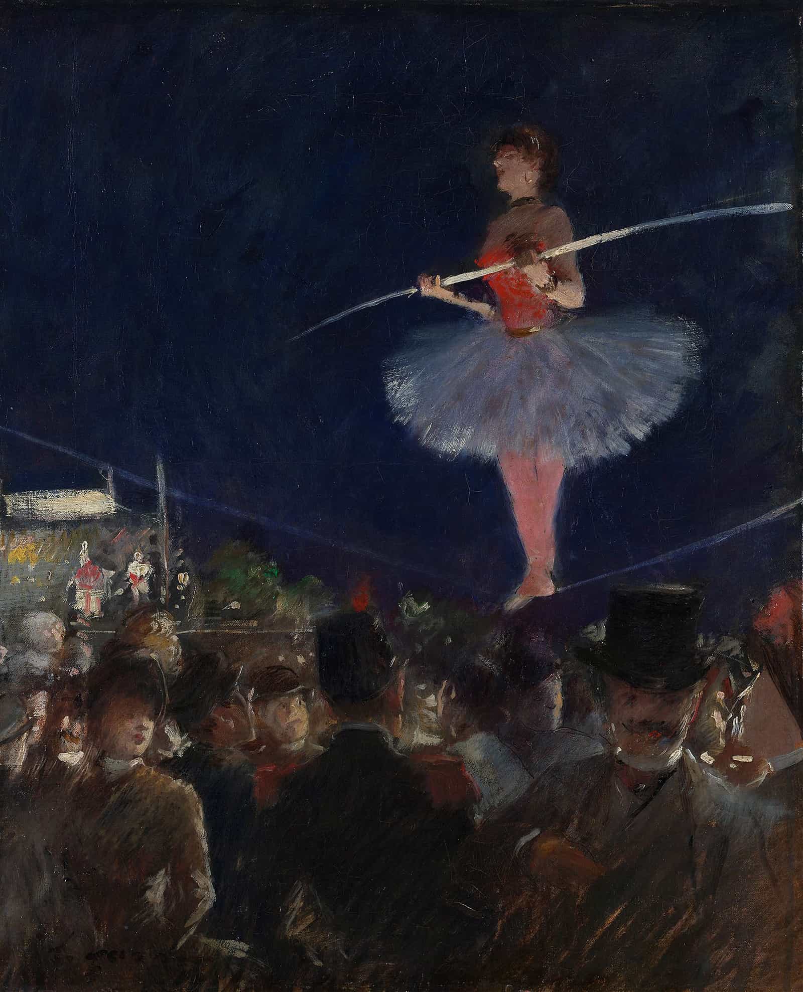 Tight Rope Walker by Jean Louis Forain - Image 2