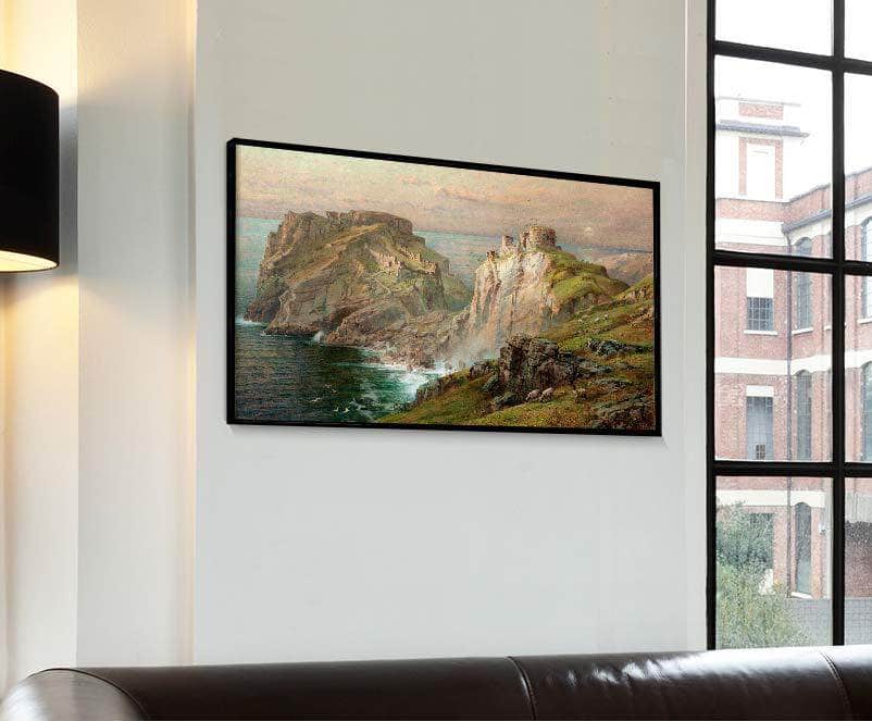 Tintagel Painting William Trost Richards Canvas Art - Image 4