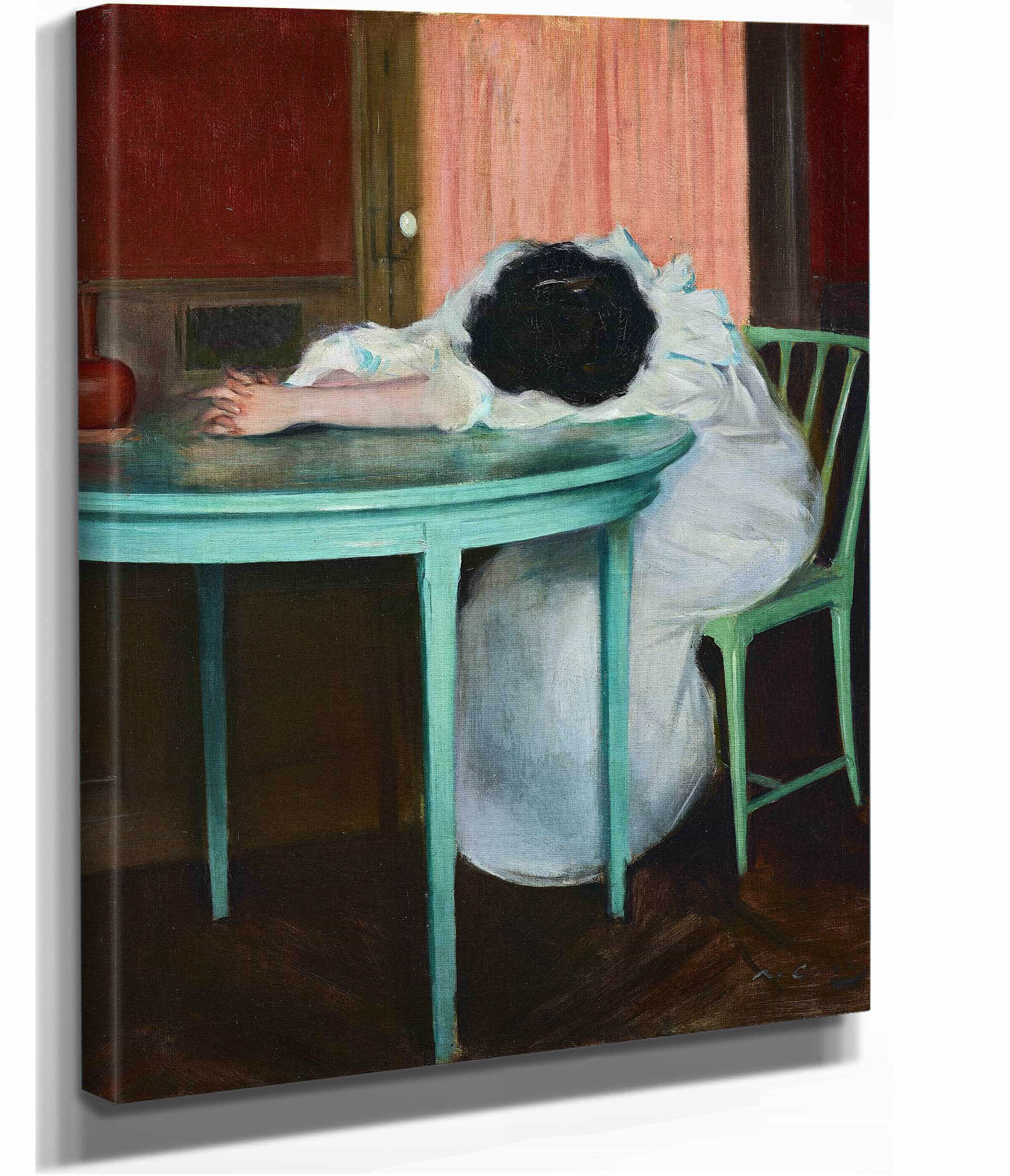 Tired About by Ramon Casas - Image 3