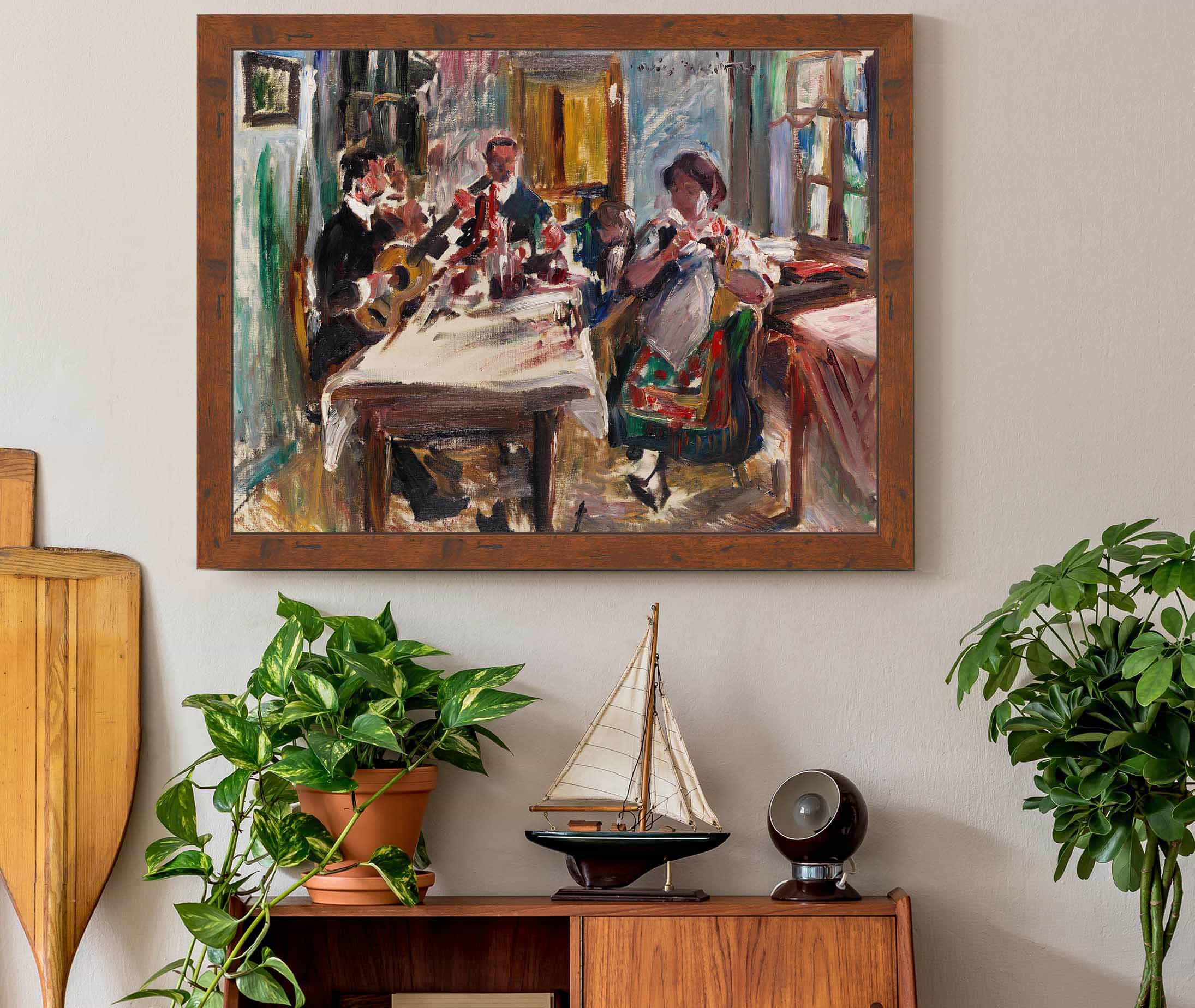 Tiroler Bauernstube by Lovis Corinth - Image 3