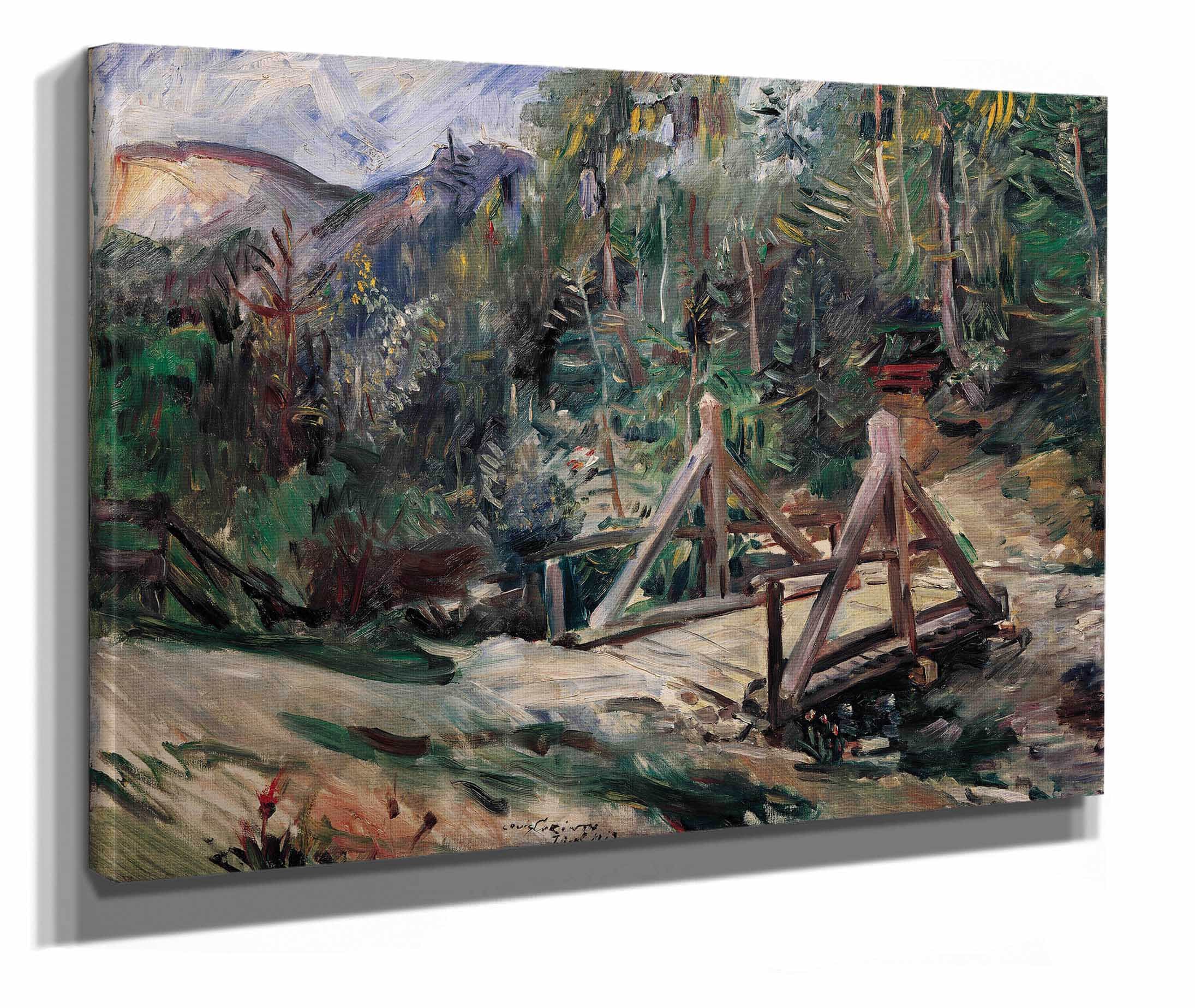 Tiroler Landschaft Mit Brucke by Lovis Corinth - Image 2
