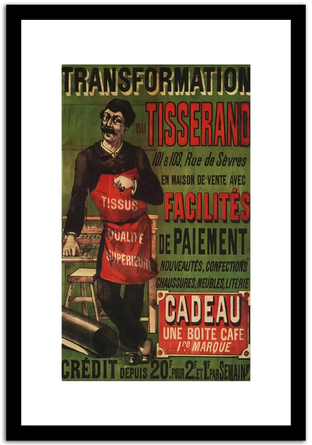 Tissrand Facilites Vintage Poster