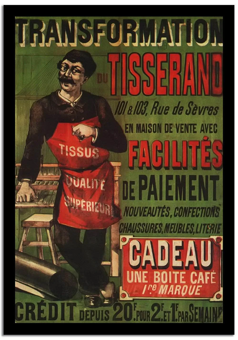 Tissrand Facilites Vintage Poster - Image 2