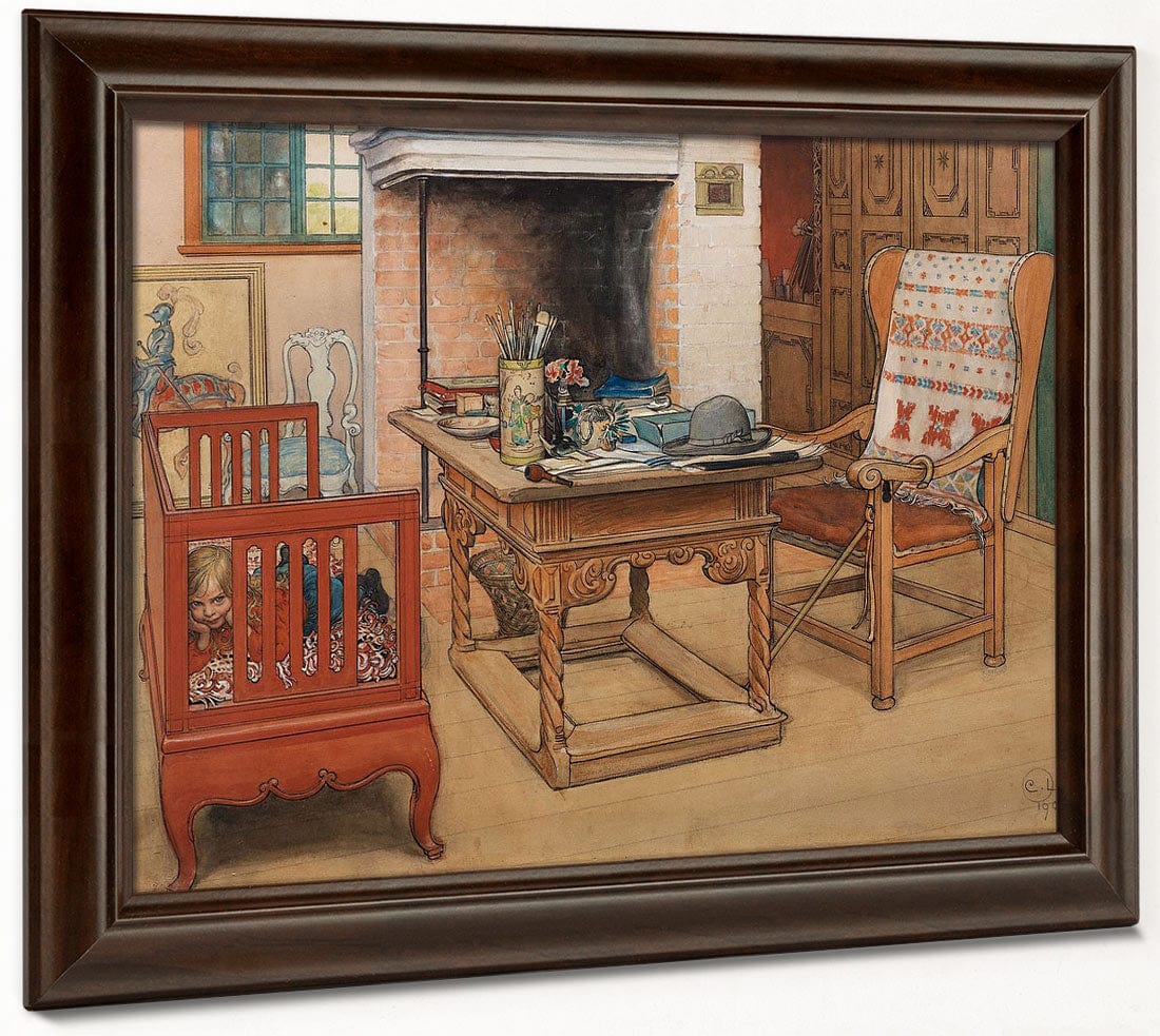 Titt Ut (Peek A Boo) By Carl Larsson - Image 4