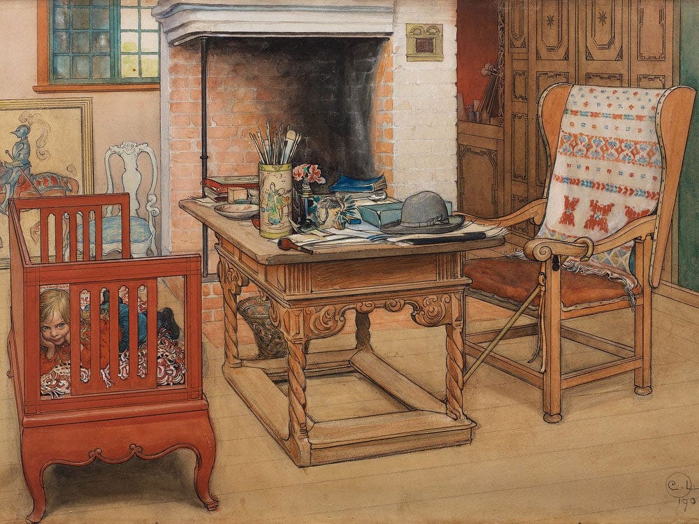Titt Ut (Peek A Boo) By Carl Larsson - Image 5