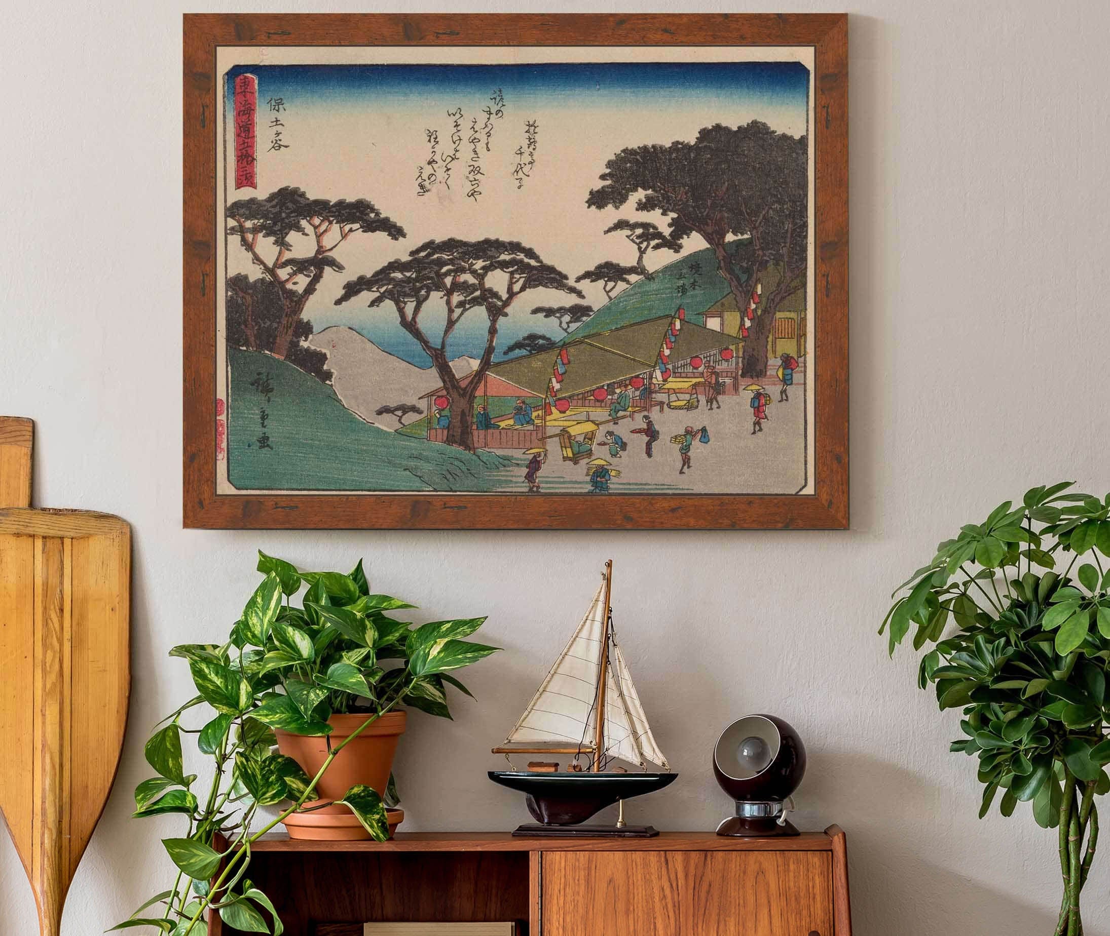 Tokaido Gojusantsugi Pl by Ando Hiroshige - Image 14