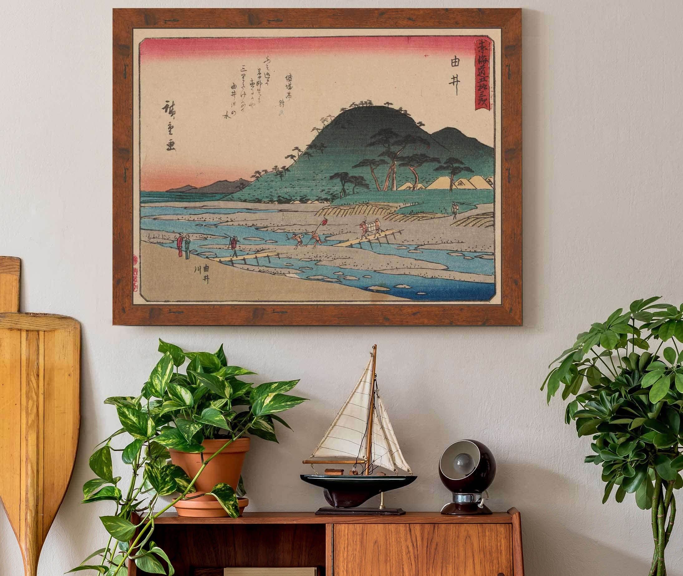 Tokaido Gojusantsugi Pl by Ando Hiroshige - Image 21