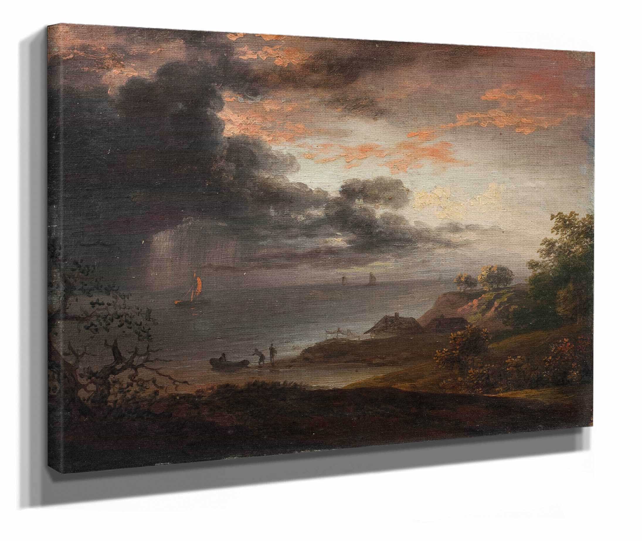 Tordenregn Nedstyrtende I Havet by Jens Juel - Image 2