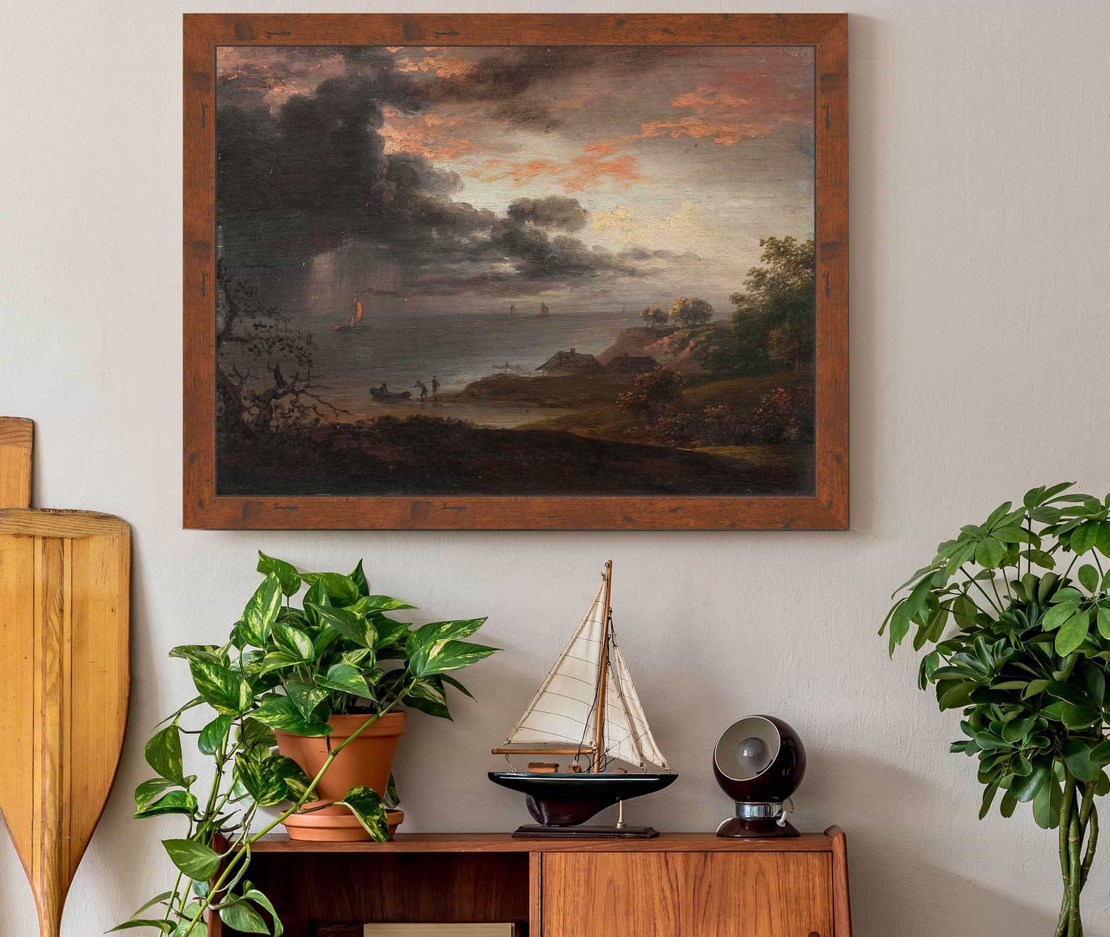 Tordenregn Nedstyrtende I Havet by Jens Juel - Image 3