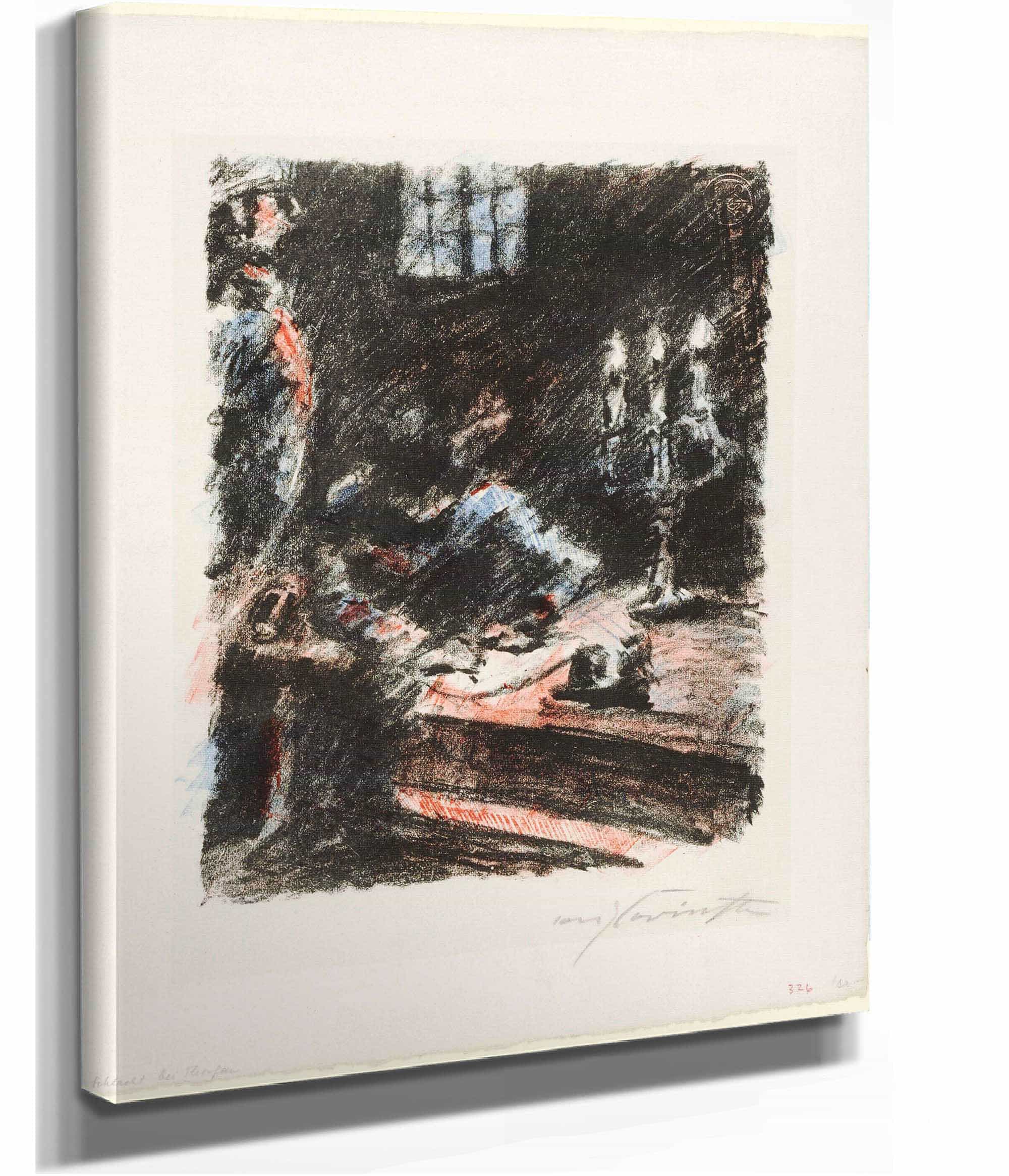 Torgau Der Konig Schreibt Auf Den Stufen Des Altars by Lovis Corinth - Image 2