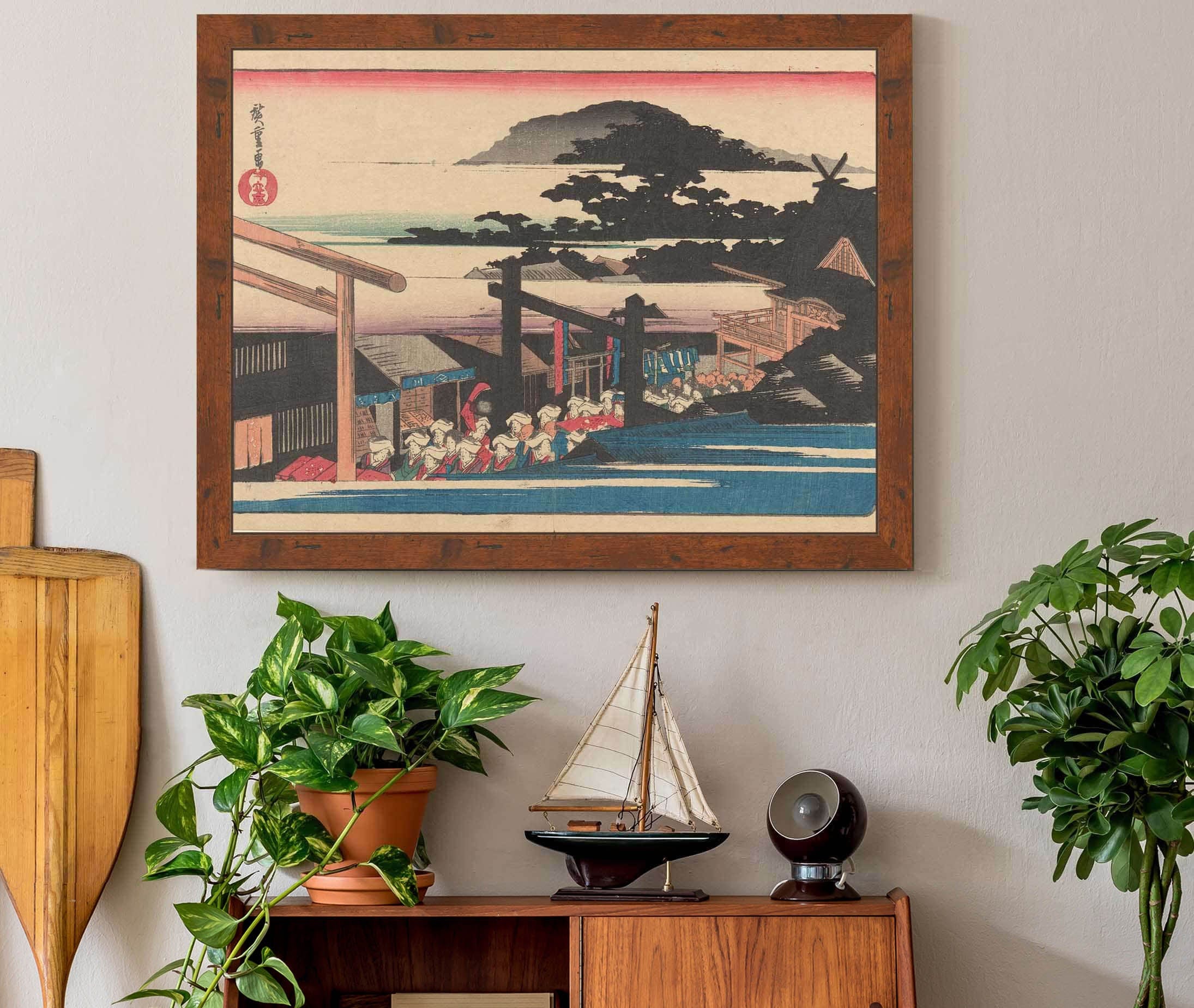 Toto Meisho Shiba Shimei by Ando Hiroshige - Image 3