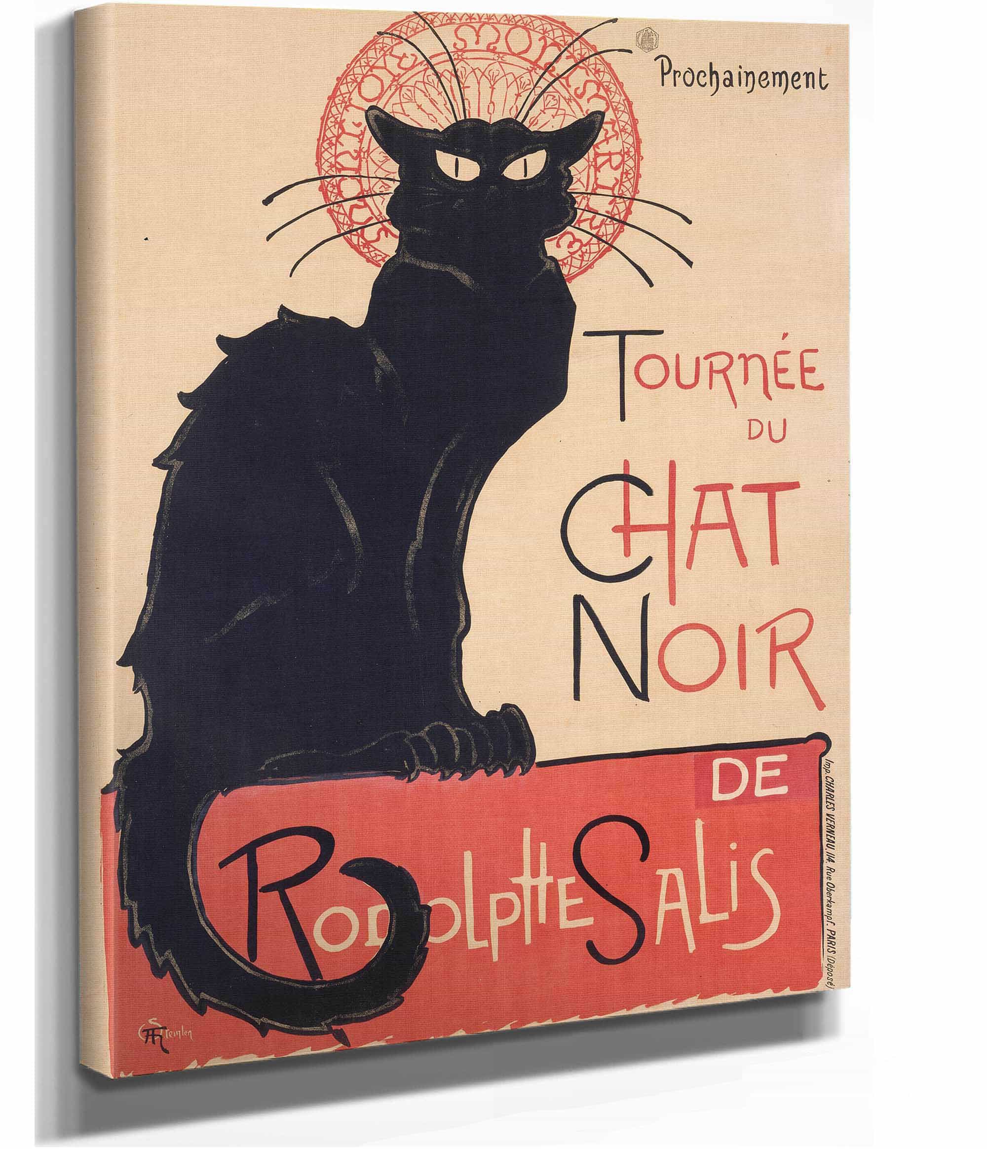 Tournee Du Chat Noir by Theophile Alexandre Steinlen - Image 2