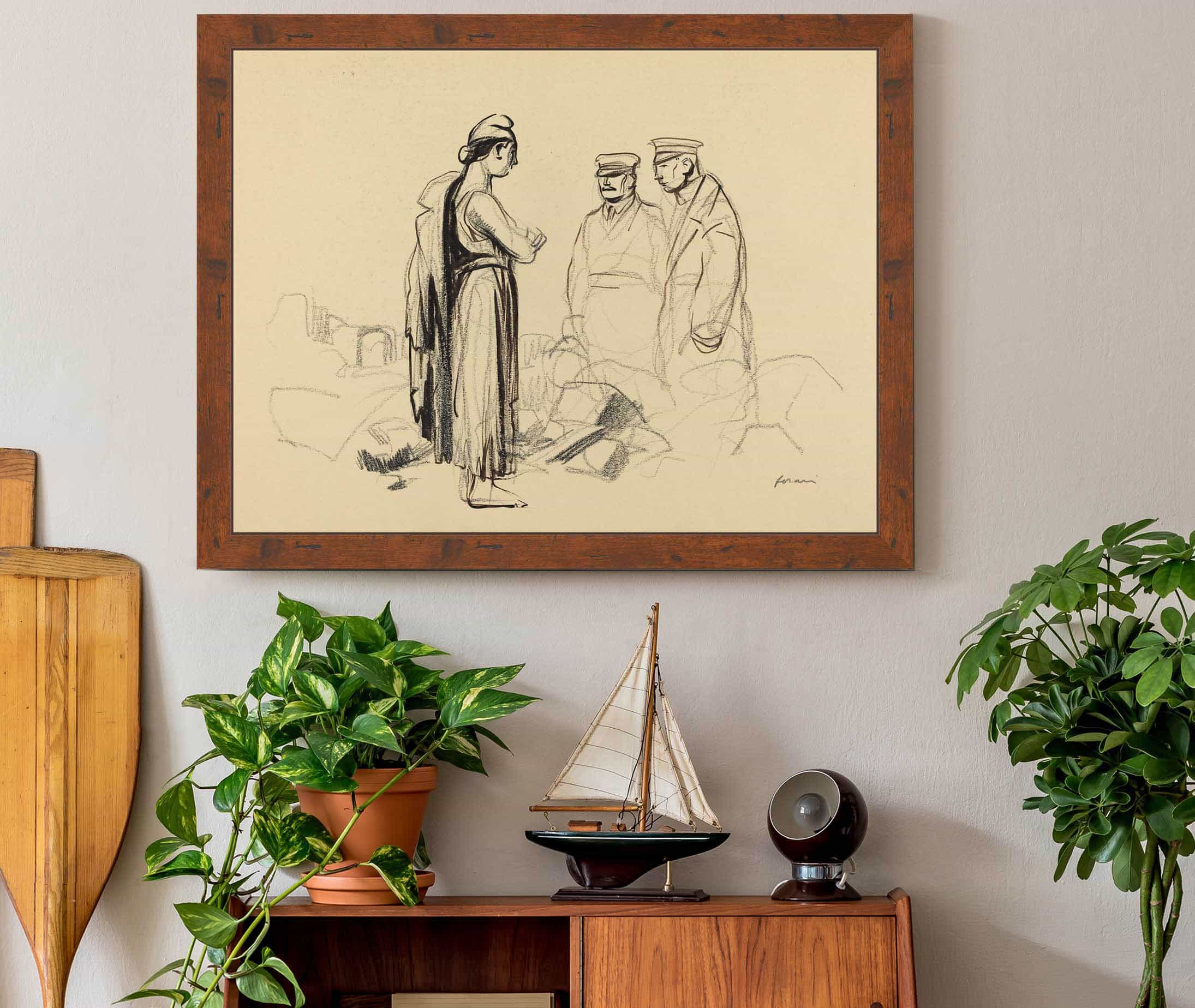 Toward Peace Ii by Jean Louis Forain - Image 3