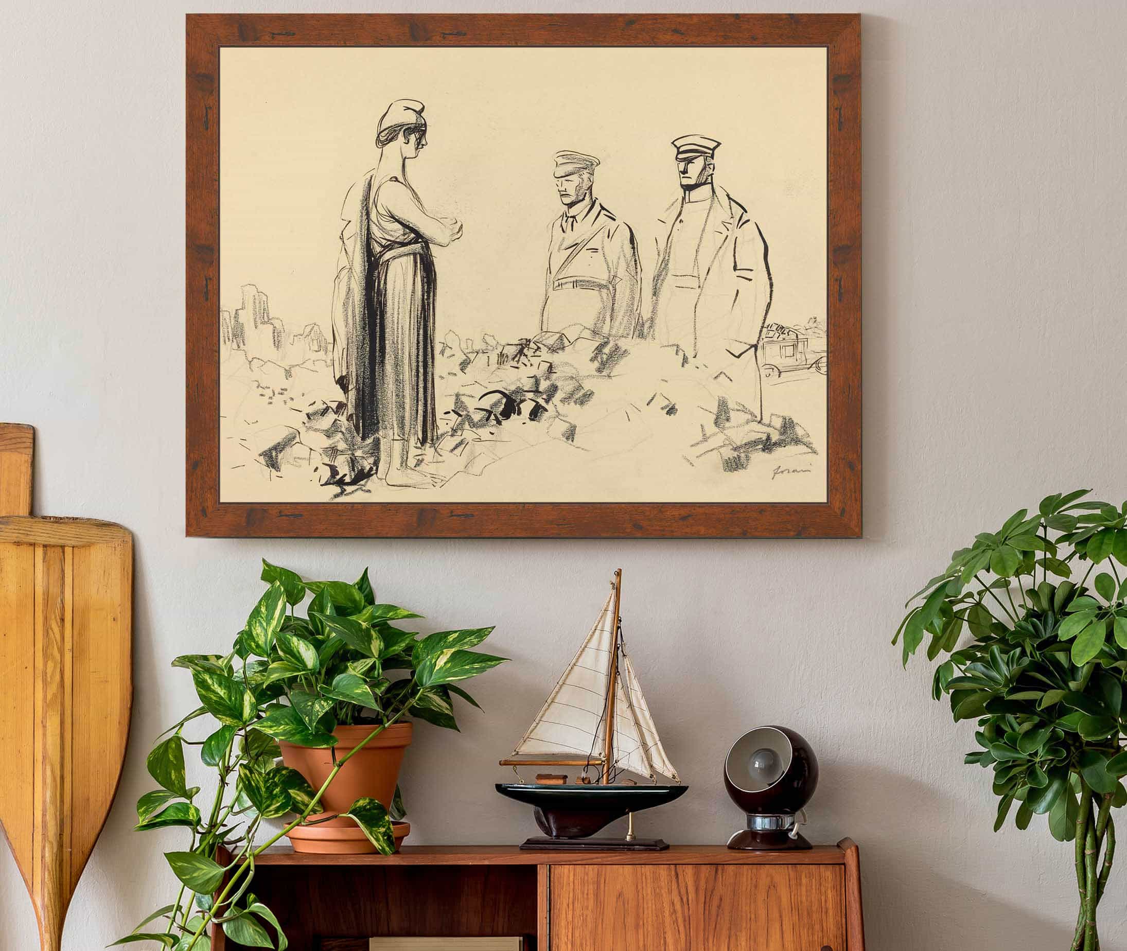 Toward Peace Iii by Jean Louis Forain - Image 3