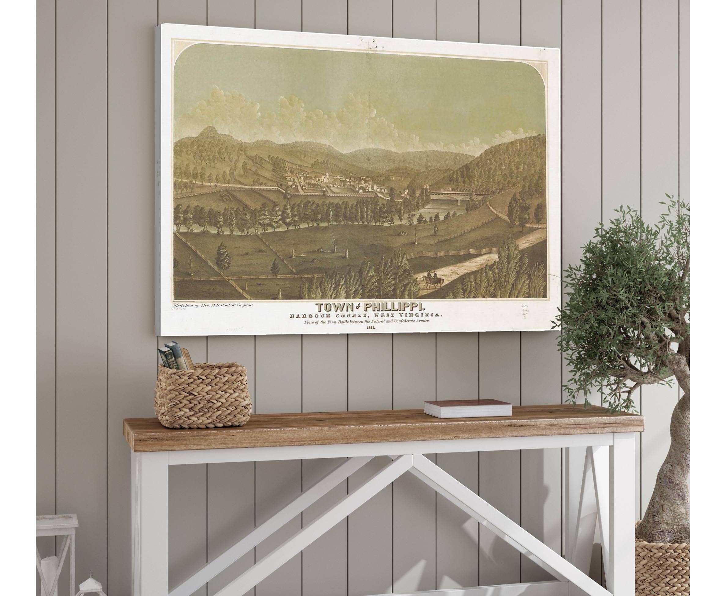 Town Of Phillippi Barbour County West Virginia 1861 State Of West Virginia - Image 6