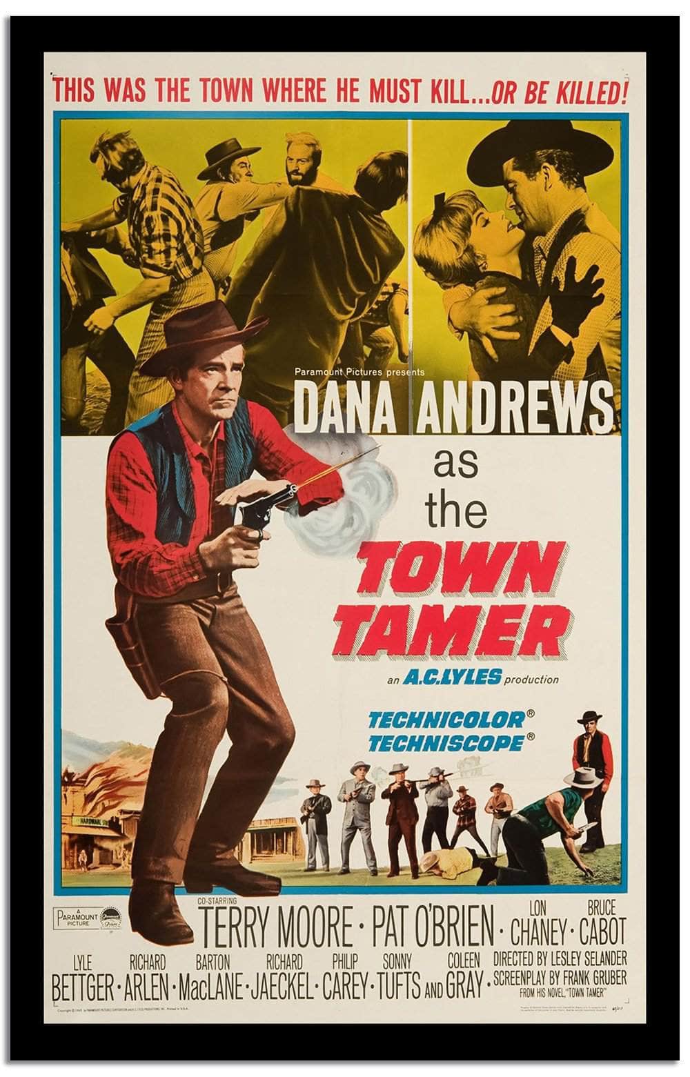 Town Tamer Vintage Poster - Image 2