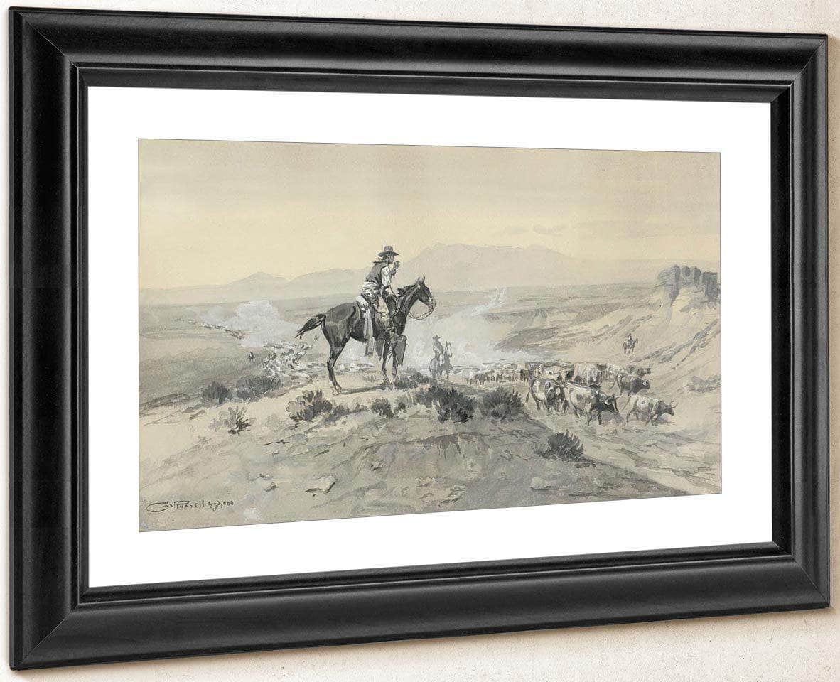 Trail Boss By Charles Marion Russell - Image 4