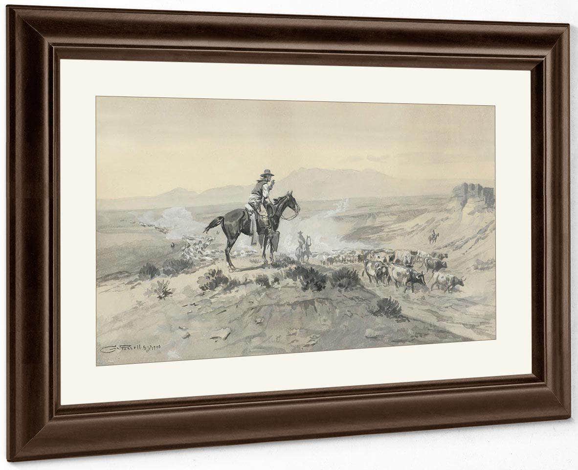 Trail Boss By Charles Marion Russell - Image 5